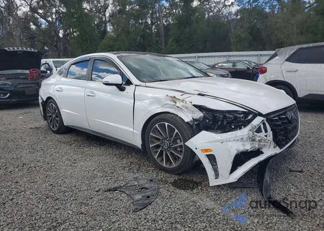 2021 Hyundai Sonata Limited z USA, uszkodzony, nr VIN 5NPEH4J27MH122739